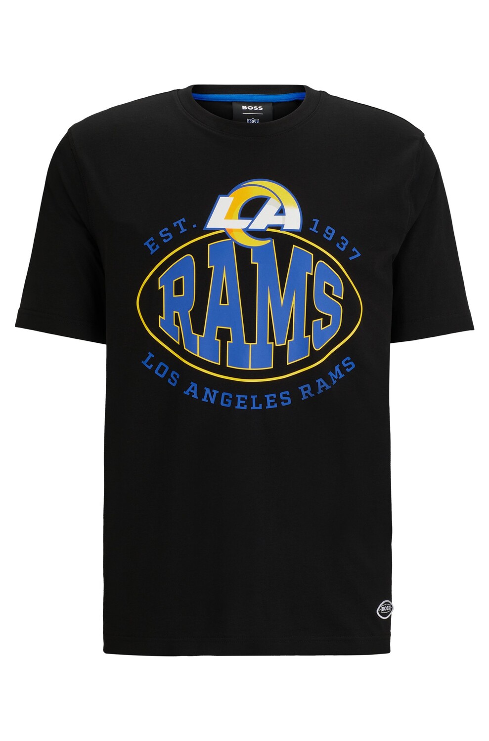 

Футболка Boss X Nfl Stretch-cotton Collaborative Branding, Rams