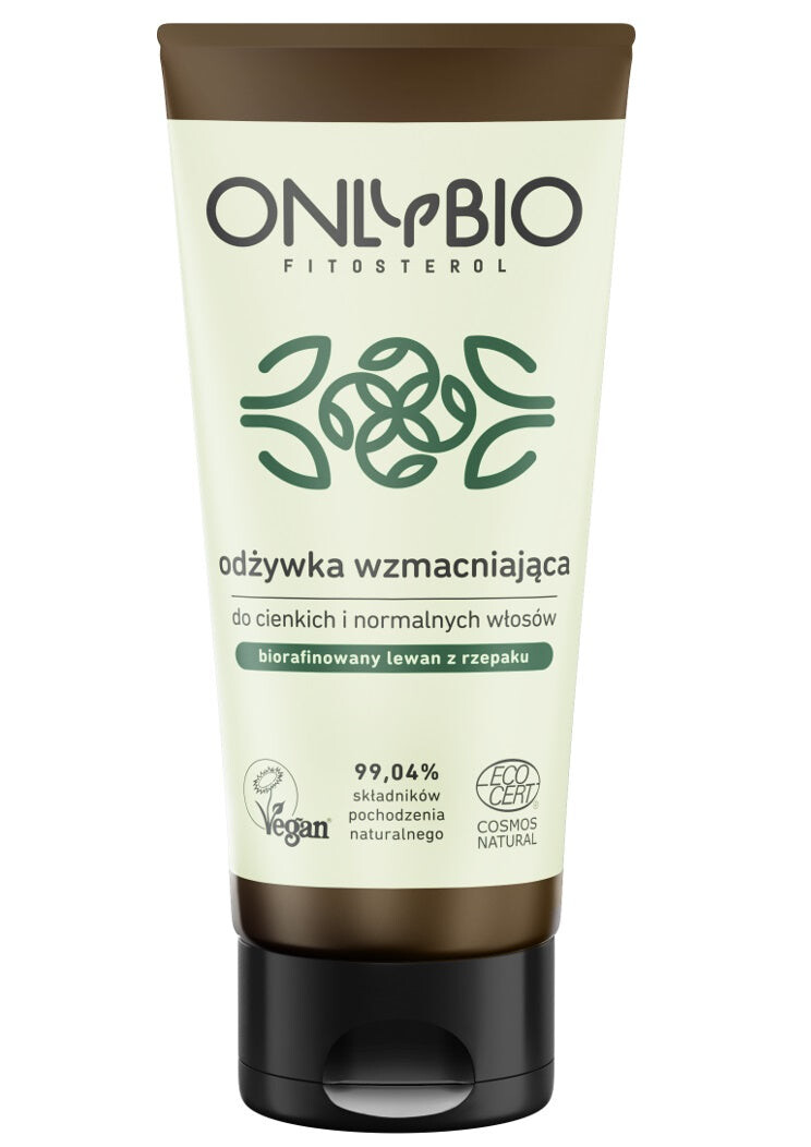 

OnlyBio Укрепляющий кондиционер с фитостеролом для тонких и нормальных волос 200мл