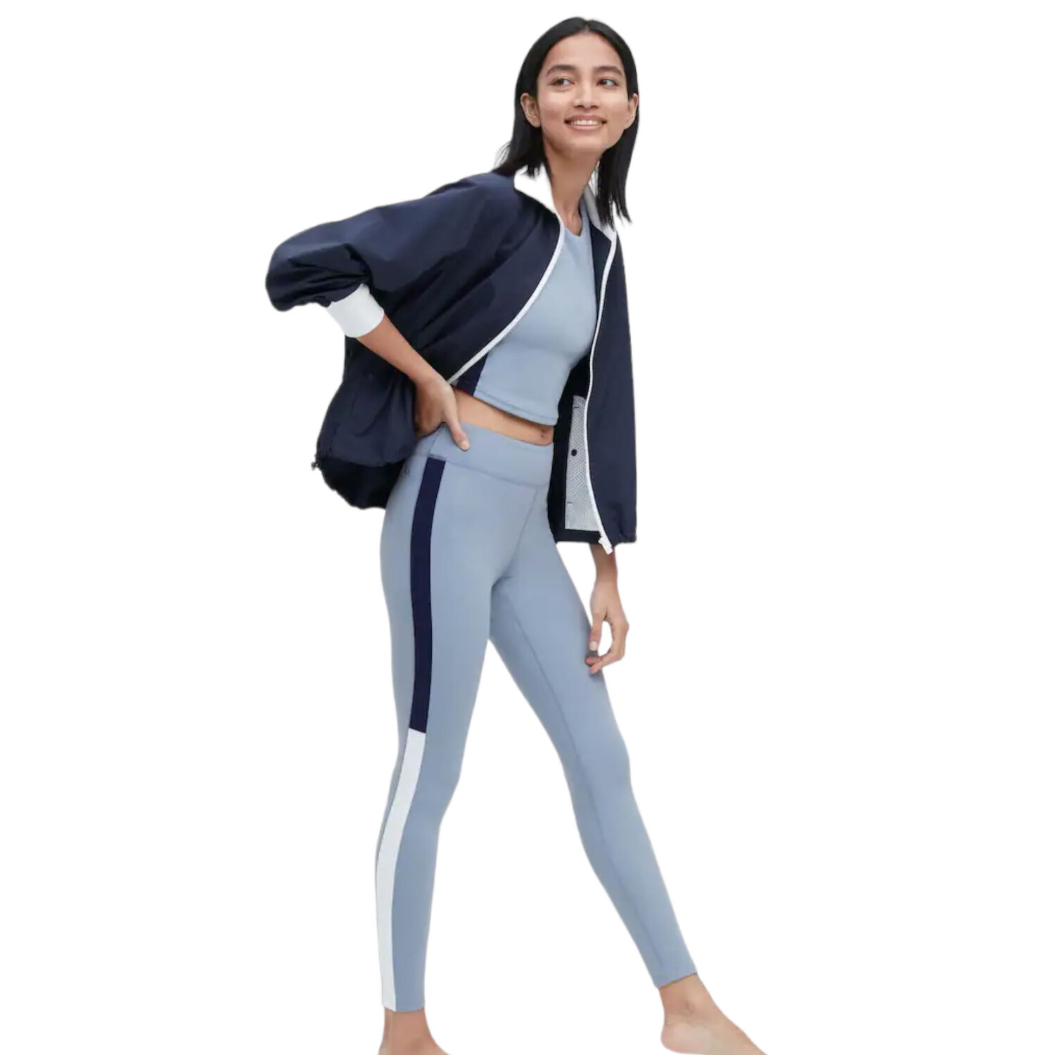 

Леггинсы Uniqlo x JW Anderson Airism Uv Protection Soft, голубой