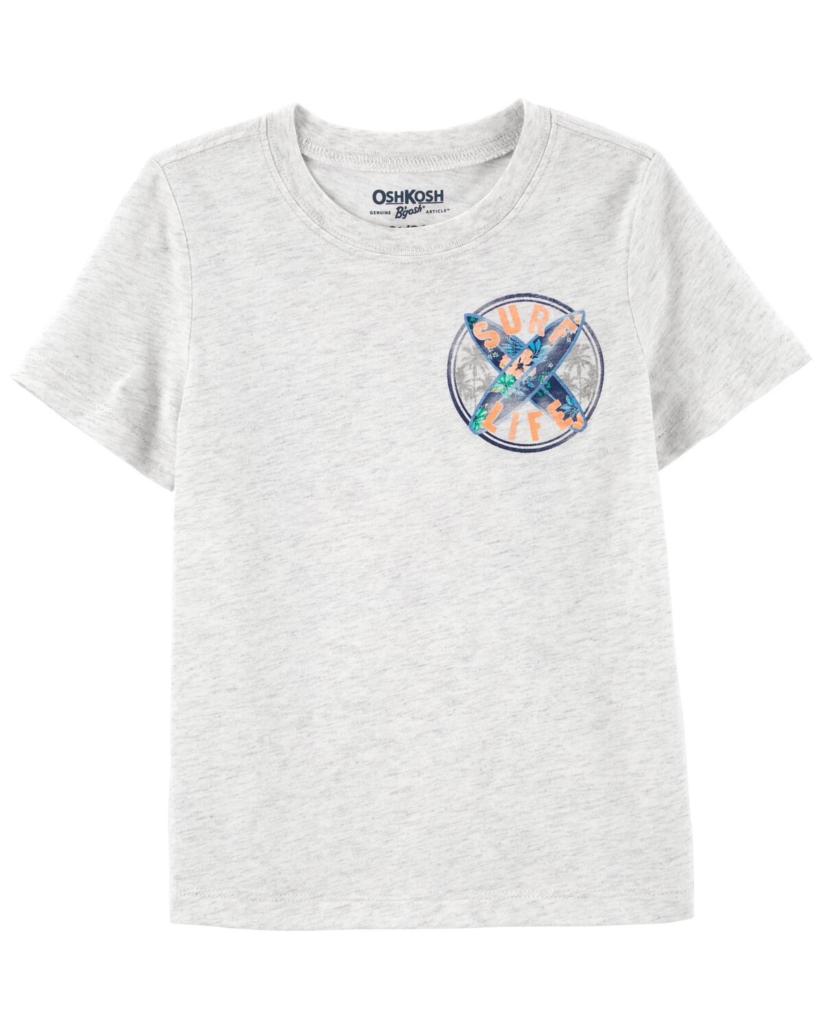 

Футболка из джерси с рисунком Toddler Surf Life Carter's, серый