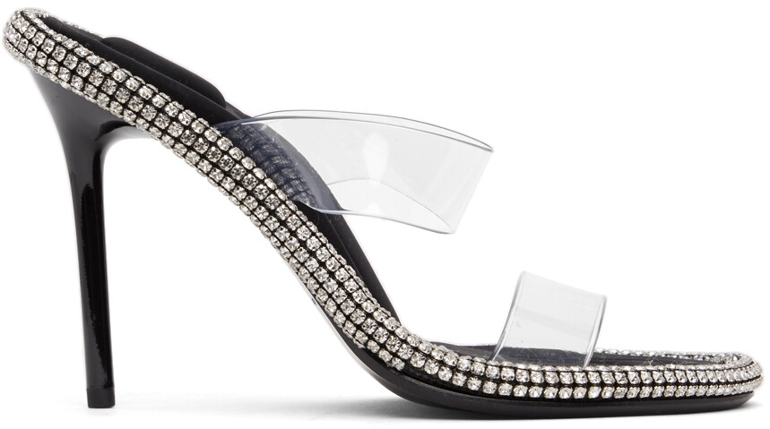 

Черные высокие сандалии Nova Alexander Wang