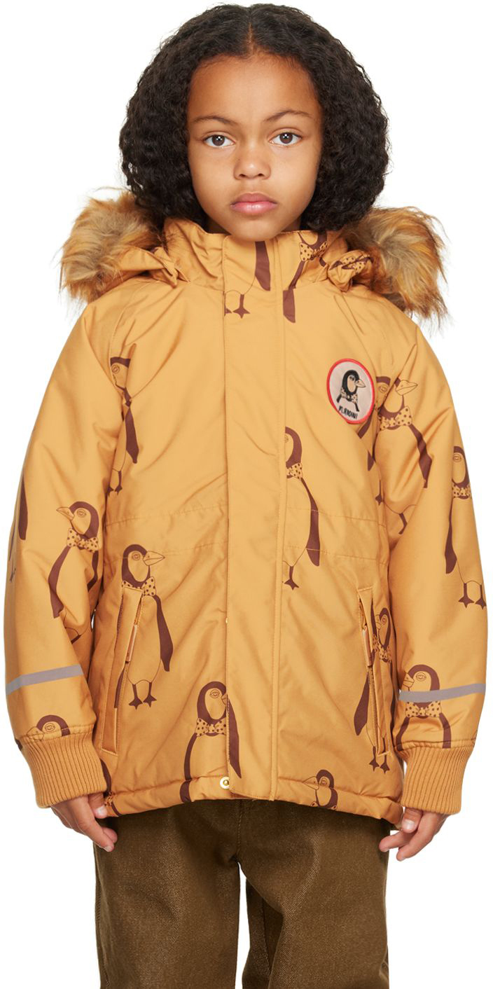 Заказать Детская бежевая куртка Penguin K2 Mini Rodini – цены, описание и  характеристики в «CDEK.Shopping»