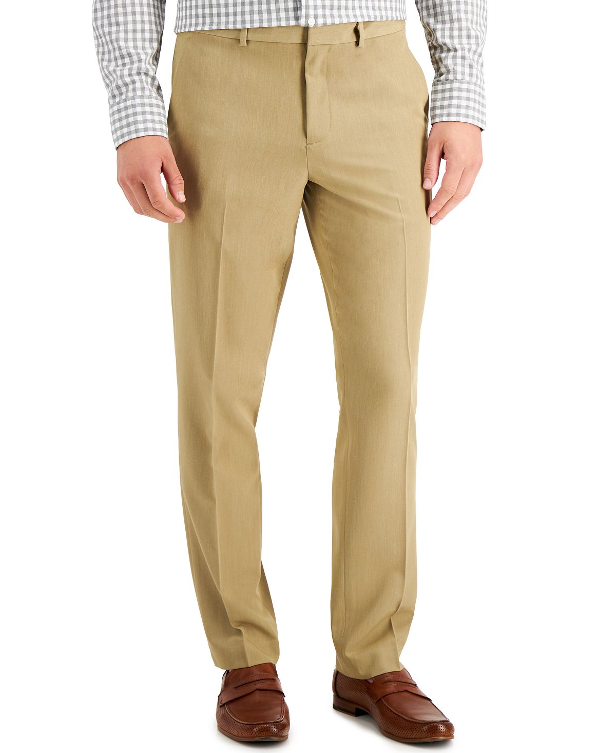 Мужские брюки modern-fit stretch solid resolution Perry Ellis Portfolio галстук perry ellis portfolio