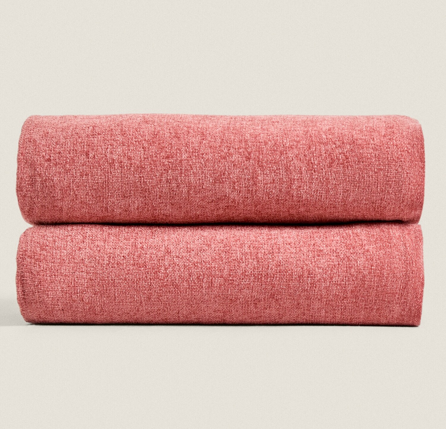 

Плед Zara Home Chenille, розовый, 140х190 см