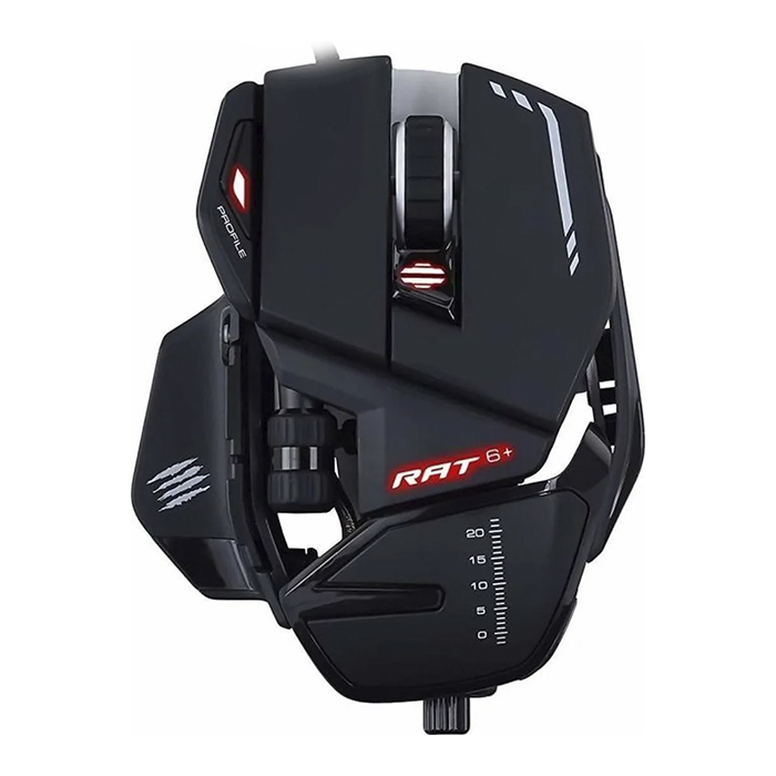 Проводная игровая мышь MadCatz R.A.T. 6+, черный - фото