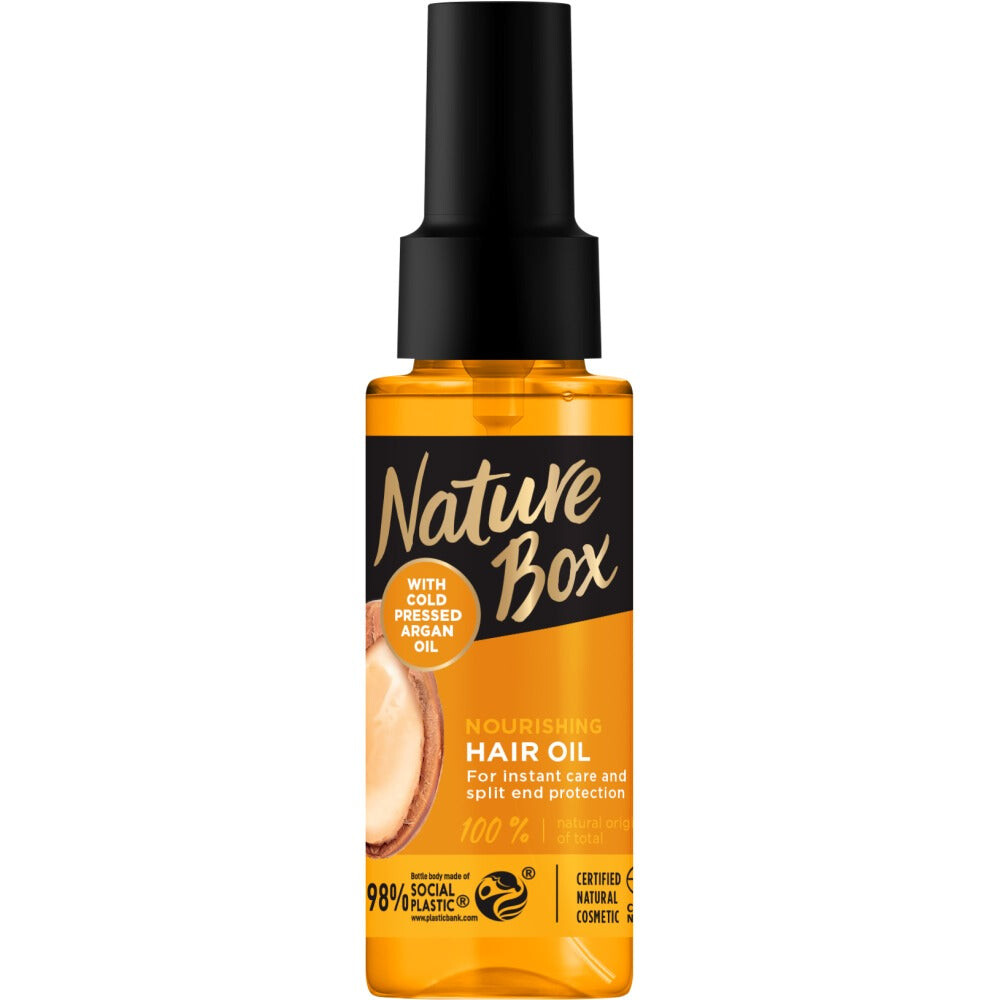 

Nature Box Argan Oil Hair Oil питательное масло для волос 70мл