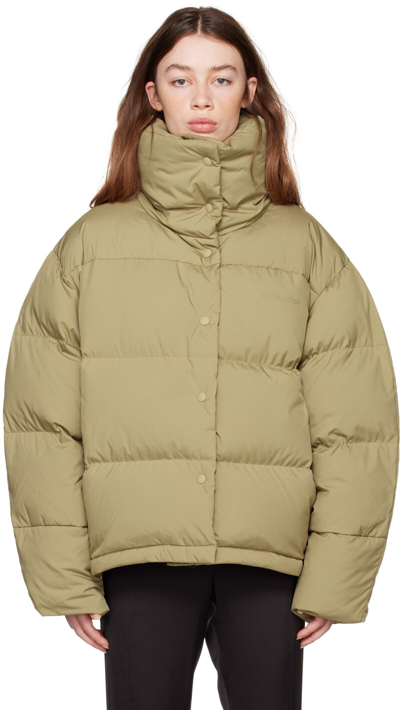 

Пуховик цвета хаки Acne Studios