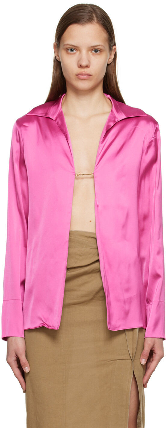 

Розовая рубашка Le Papier 'La Chemise Notte' Jacquemus