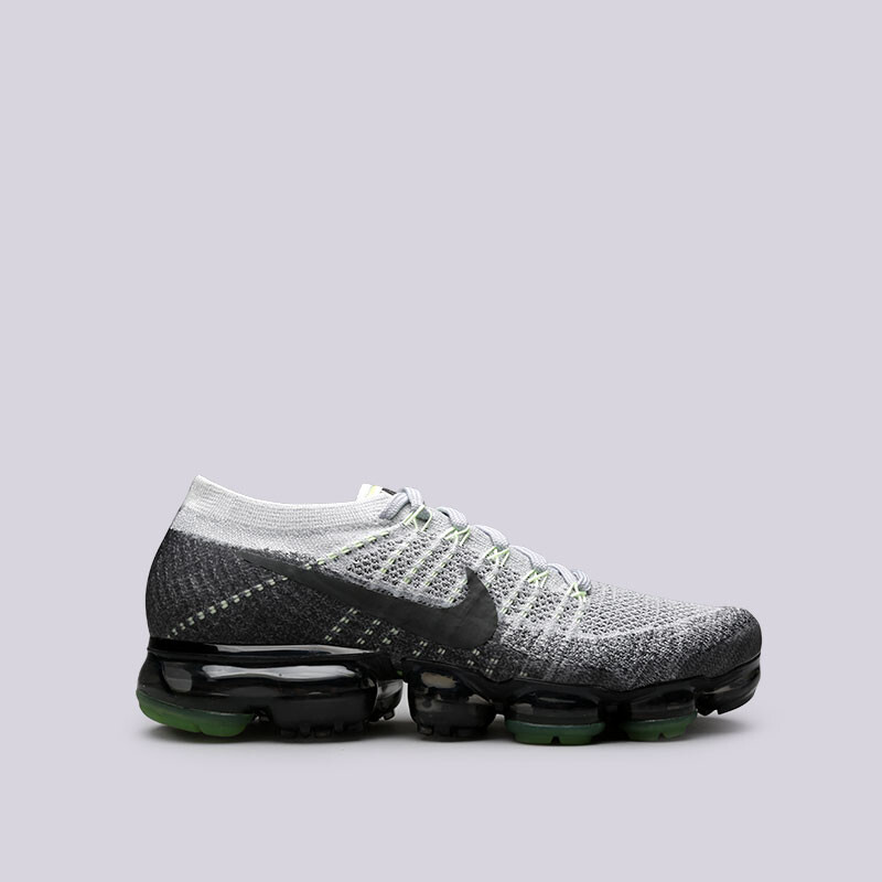 

Мужские кроссовки Nike Air Vapormax Flyknit E, серый/черный