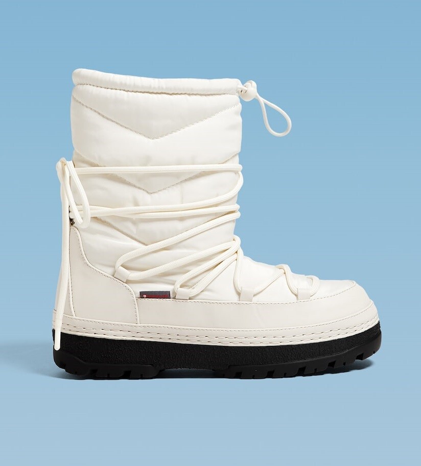 

Ботинки Oysho Primaloft Water-repellent Après-ski, белый