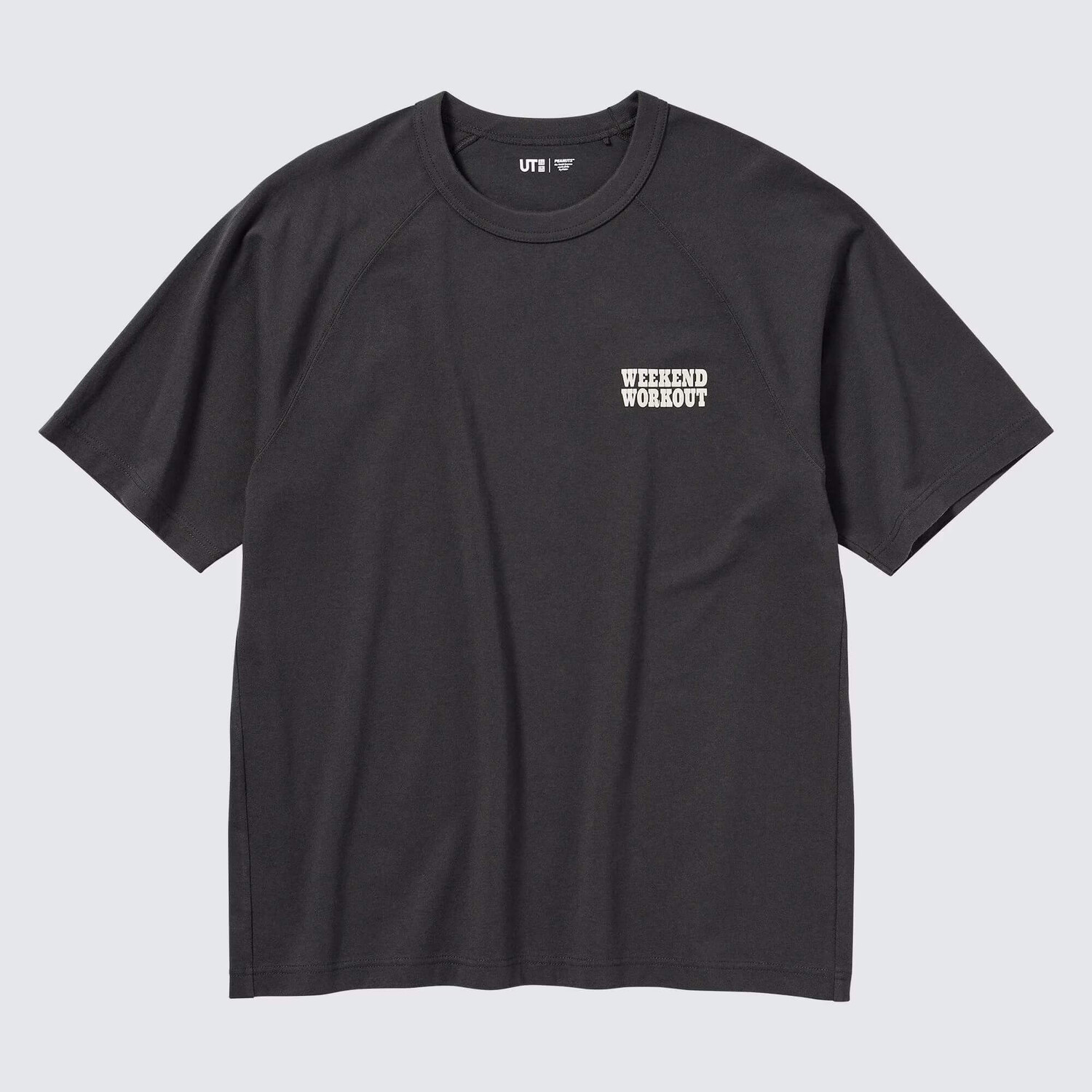 

Футболка Uniqlo UT Retro Peanuts, темно-серый
