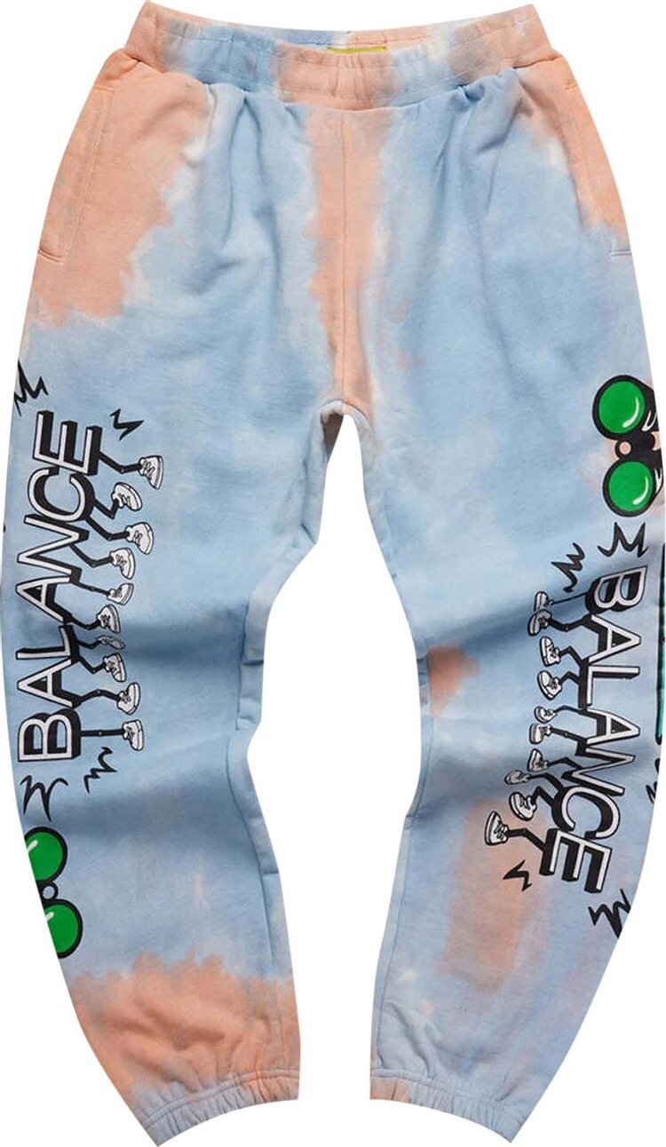 

Спортивные брюки Market Work Life Balance Tie Dye Sweatpants 'Water Tie Dye', разноцветный
