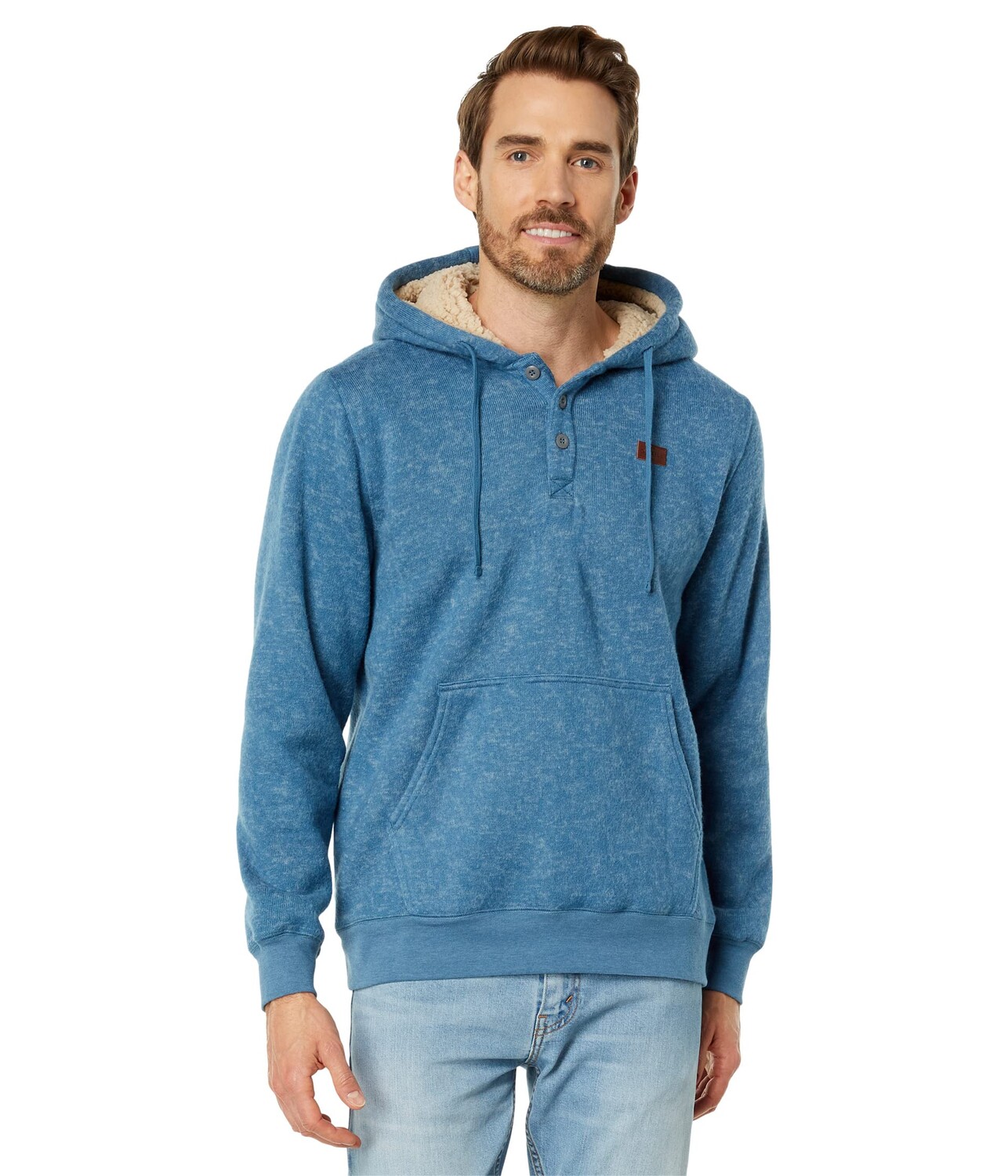 

Худи O'Neill, Renzo Sherpa Lined Hoodie, Синий