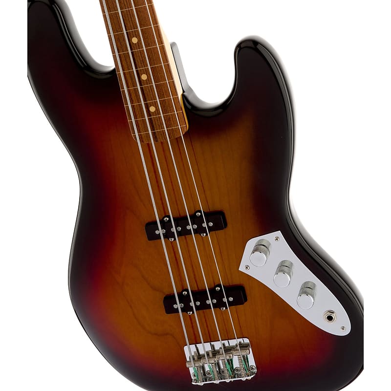 Fender Jaco Pastorius Signature Безладовый 4-струнный джазовый бас - 3 цвета Sunburst Jazz Bass