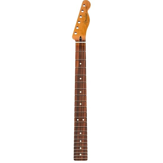 

Гриф Fender Telecaster из жареного клена, 22 лада Jumbo, 12 дюймов, Pau Ferro, плоскоовальная форма Necks