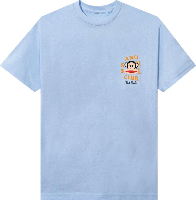 

Футболка Anti Social Social Club x Paul Frank Lounge Tee 'Blue', синий