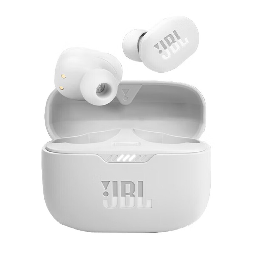 

Bluetooth-гарнитура JBL TUNE 130NC с шумоподавлением, длительное время автономной работы, жемчужно-белый