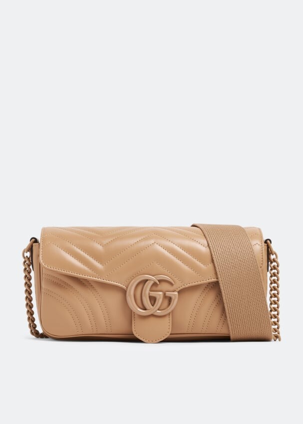 

Сумка GUCCI GG Marmont shoulder bag, коричневый