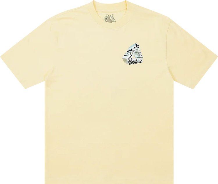 

Футболка Palace Tri-Chrome T-Shirt 'Mellow Yellow', желтый