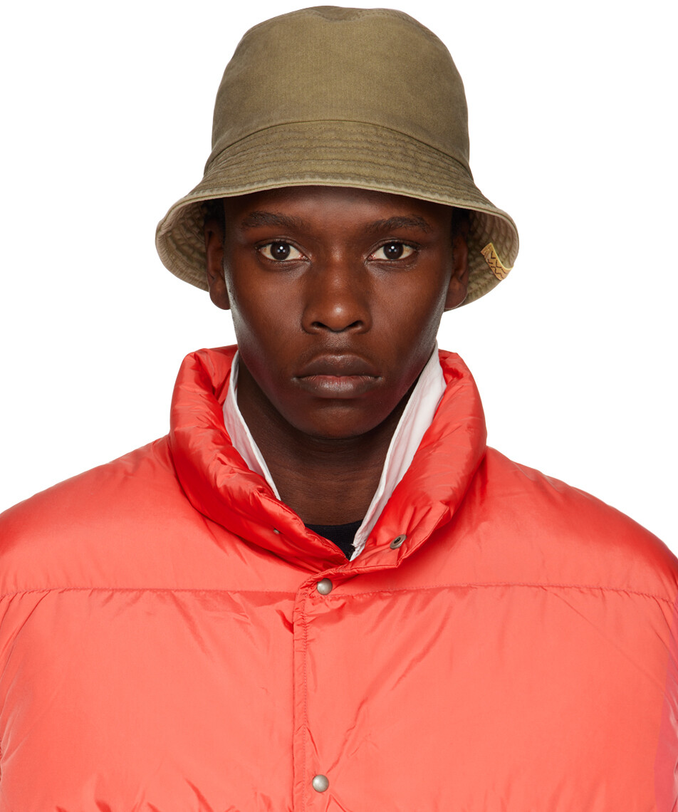 

Панама цвета хаки с куполом Visvim