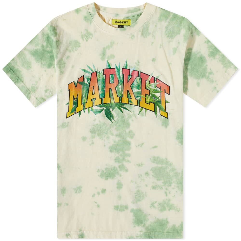 

Футболка MARKET Arc Herbal Tie Dye Tee, Серый