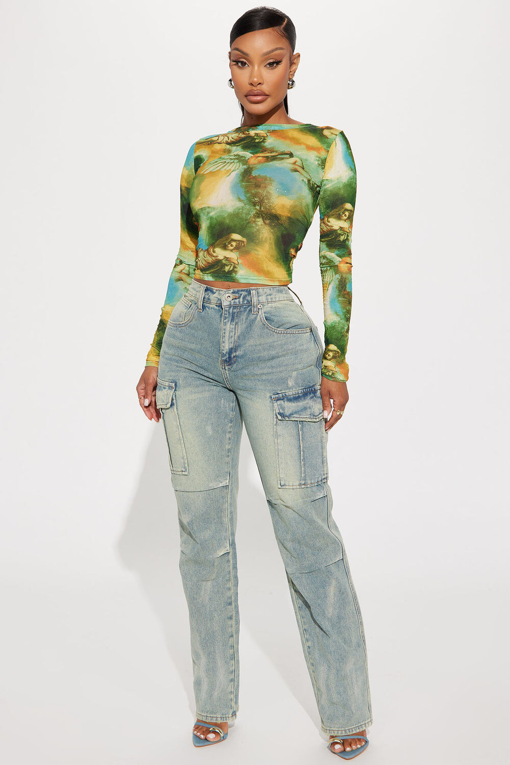 

Джинсы Fashion Nova FN24751FT46, синий