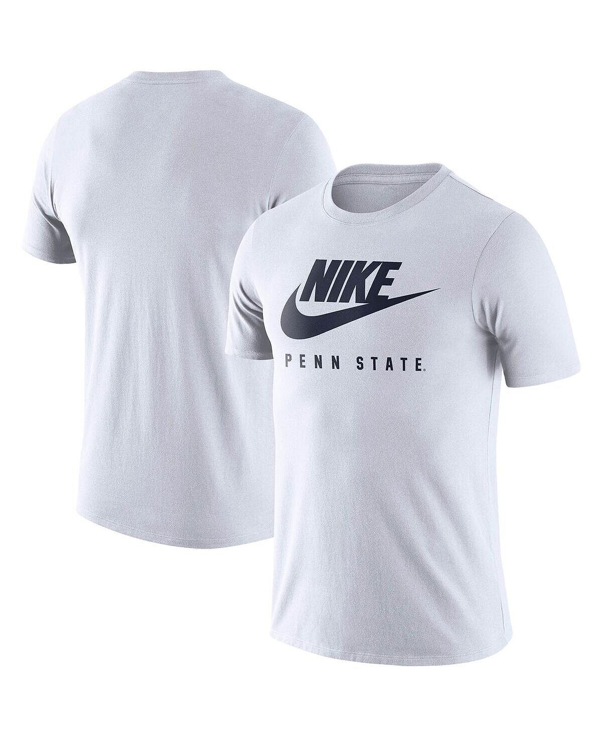 

Мужская белая футболка penn state nittany lions essential futura Nike, белый