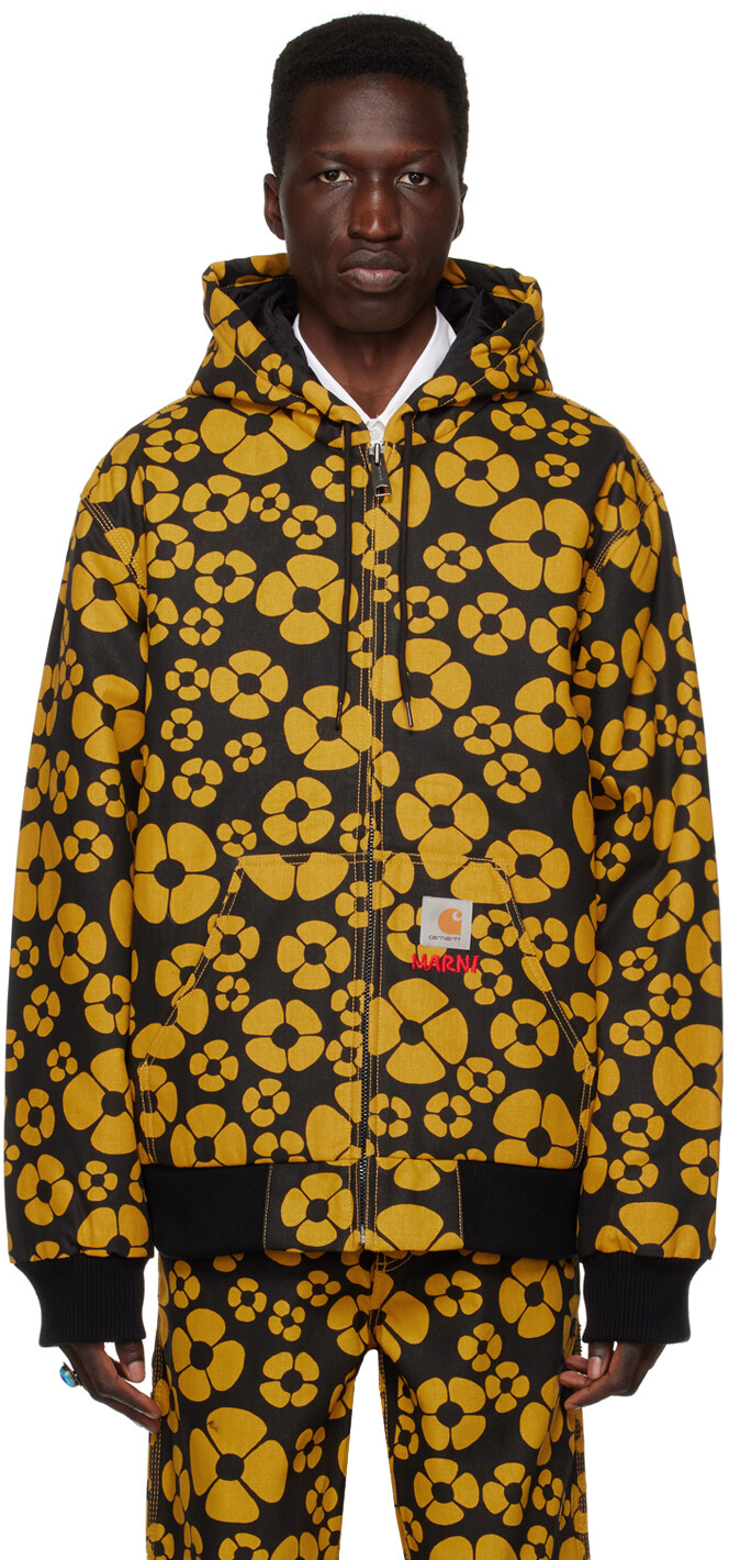 

Черная куртка Carhartt WIP Edition Active Marni