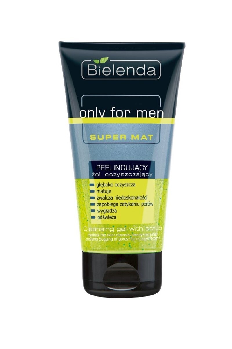 

Bielenda Гель-пилинг для умывания Only For Men Super Mat 150мл