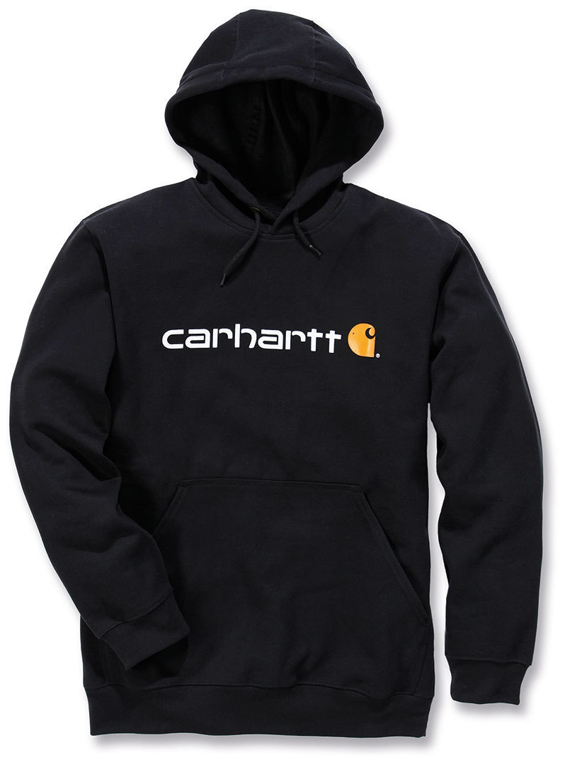 Толстовка Carhartt Signature Logo Midweight, черный толстовка carhartt signature logo midweight черный