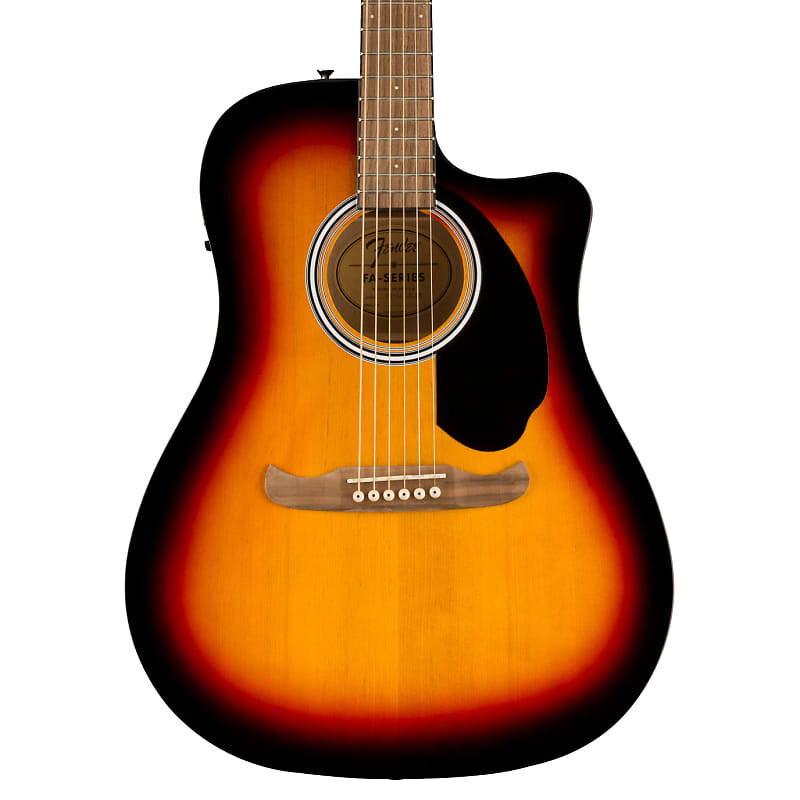 

Гитара Fender FA-125CE Dreadnought, накладка на гриф