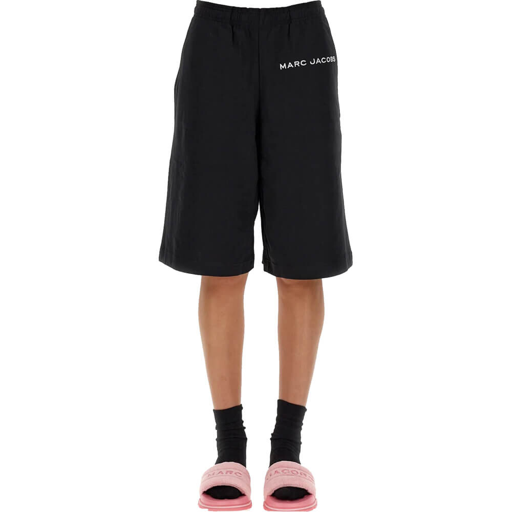 

Бермуды Marc Jacobs With Logo Embroidery, черный