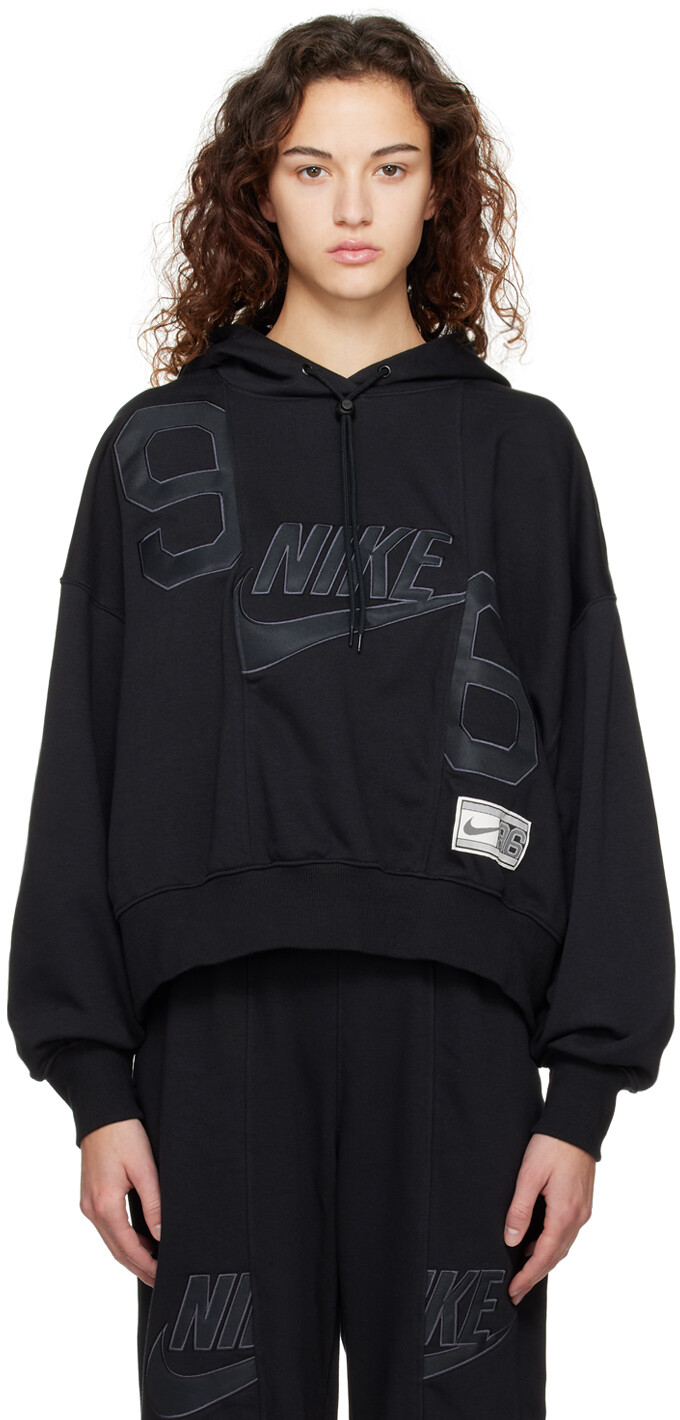 

Черная толстовка с капюшоном Circa 96 Nike, Черный