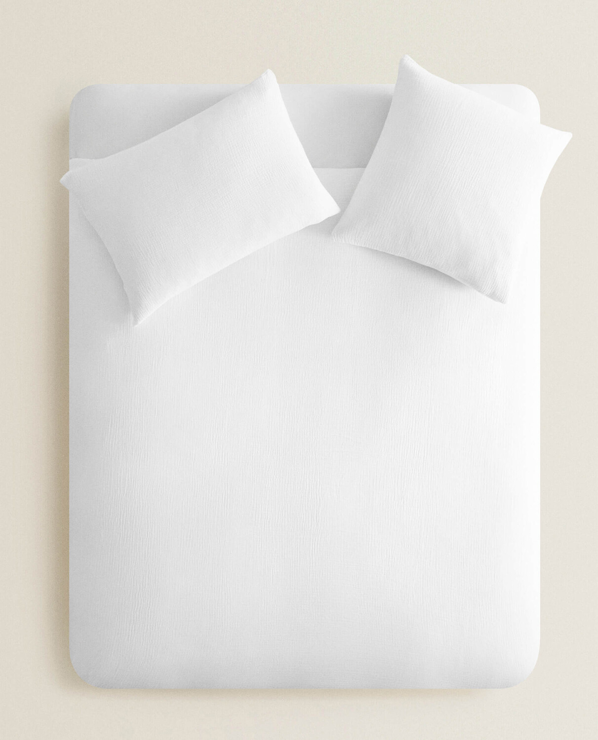

Пододеяльник Zara Home Muslin, белый