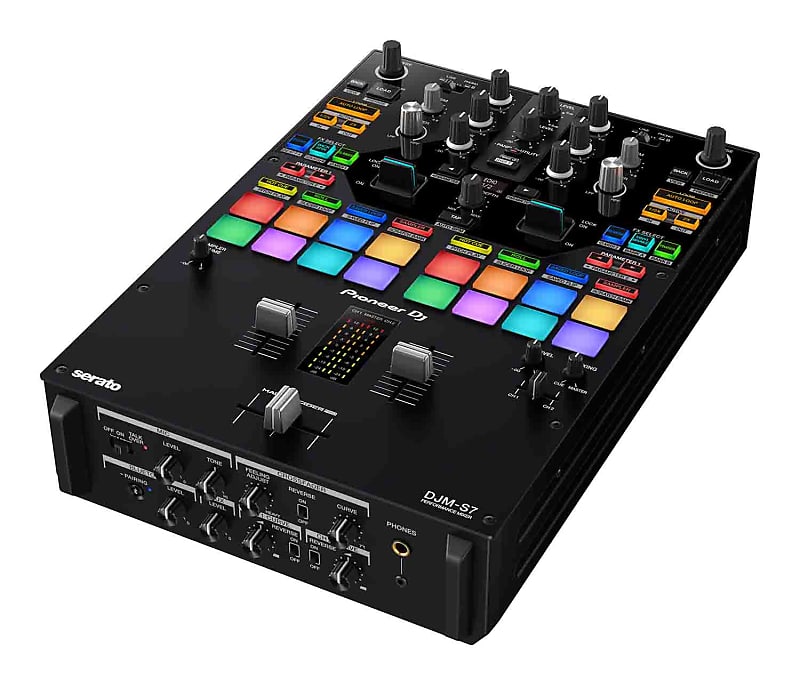 Pioneer DJ DJM-S7 Scratch-Style 2-канальный DJ-микшер для выступления - черный микшерный пульт pioneer djm s7