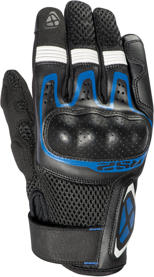 Перчатки Ixon RS2 Мотоциклетные, черно-сине-белые перчатки author x6 подростковые сине белые s