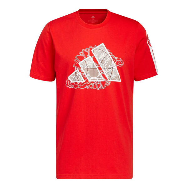 

Футболка Men's adidas Rose Dynasty Large IC8106, красный