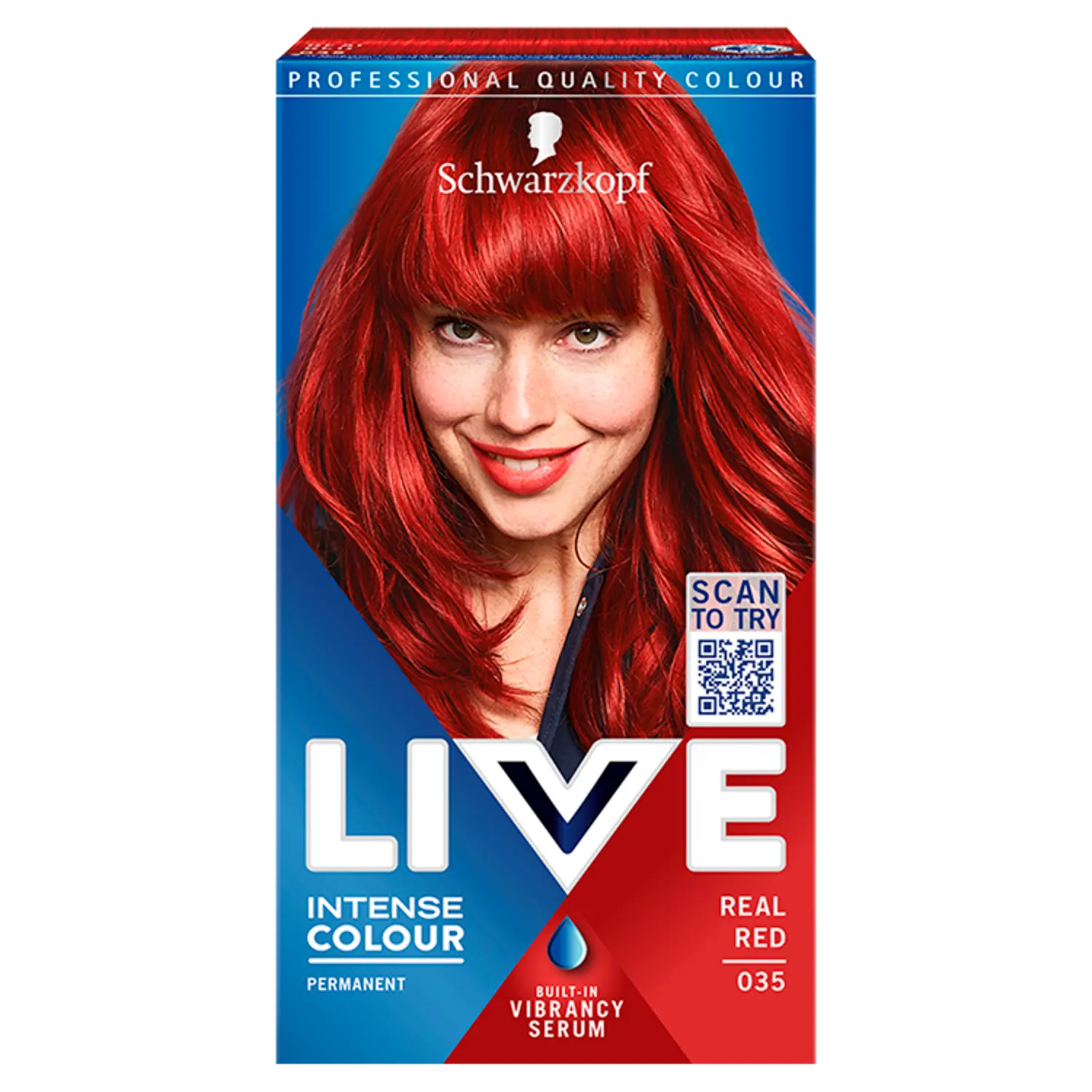 

Schwarzkopf Live краска для волос 035 настоящий красный, 1 упаковка