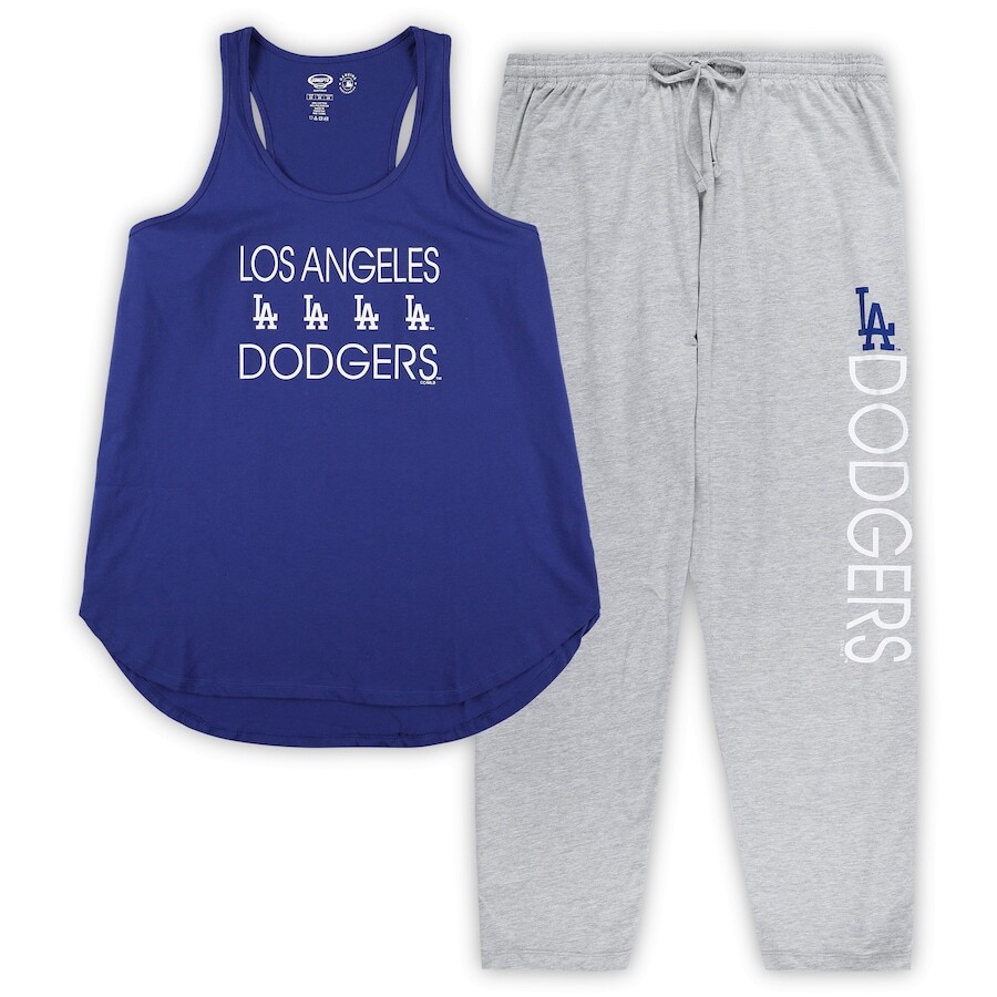 

Пижамный комплект Concepts Sport Los Angeles Dodgers, серый