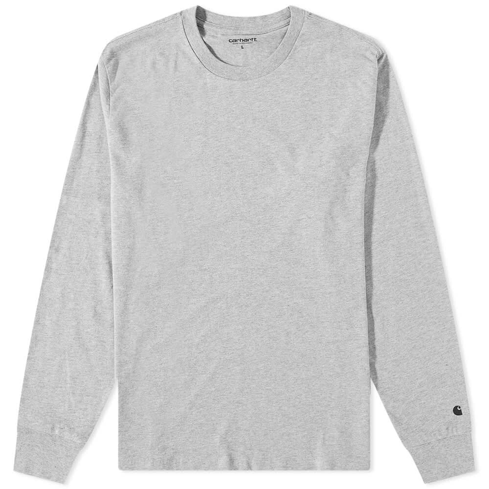 

Футболка Carhartt WIP Long Sleeve Base Tee, Серый