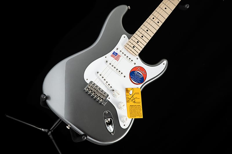 Fender Эрик Клэптон Stratocaster Pewter Eric Clapton Artist Series Stratocaster with Vintage Noiseless Pickups eric clapton a songbook with friends 1xlp white black marbled lp