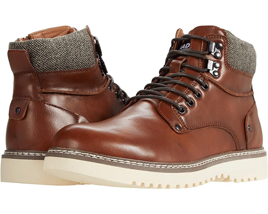 

Ботинки Delwar Lace-Up Boot Steve Madden, коньяк