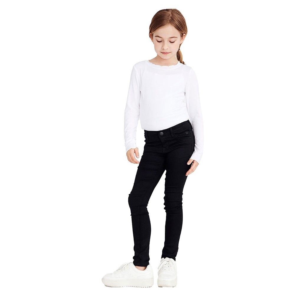 

Джинсы Name It Pollythayers 7444 Sweat Boot High Waist, черный