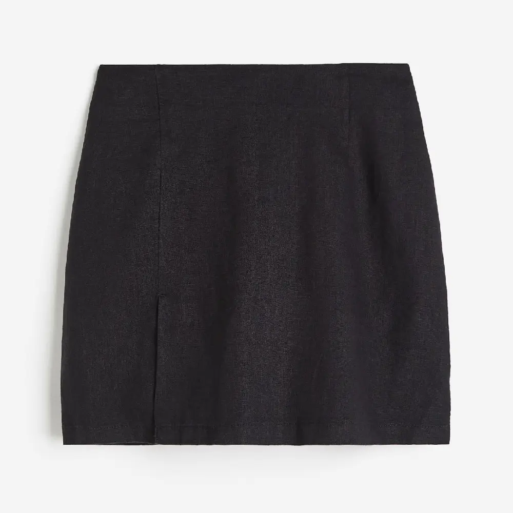 

Юбка H&M Linen, черный