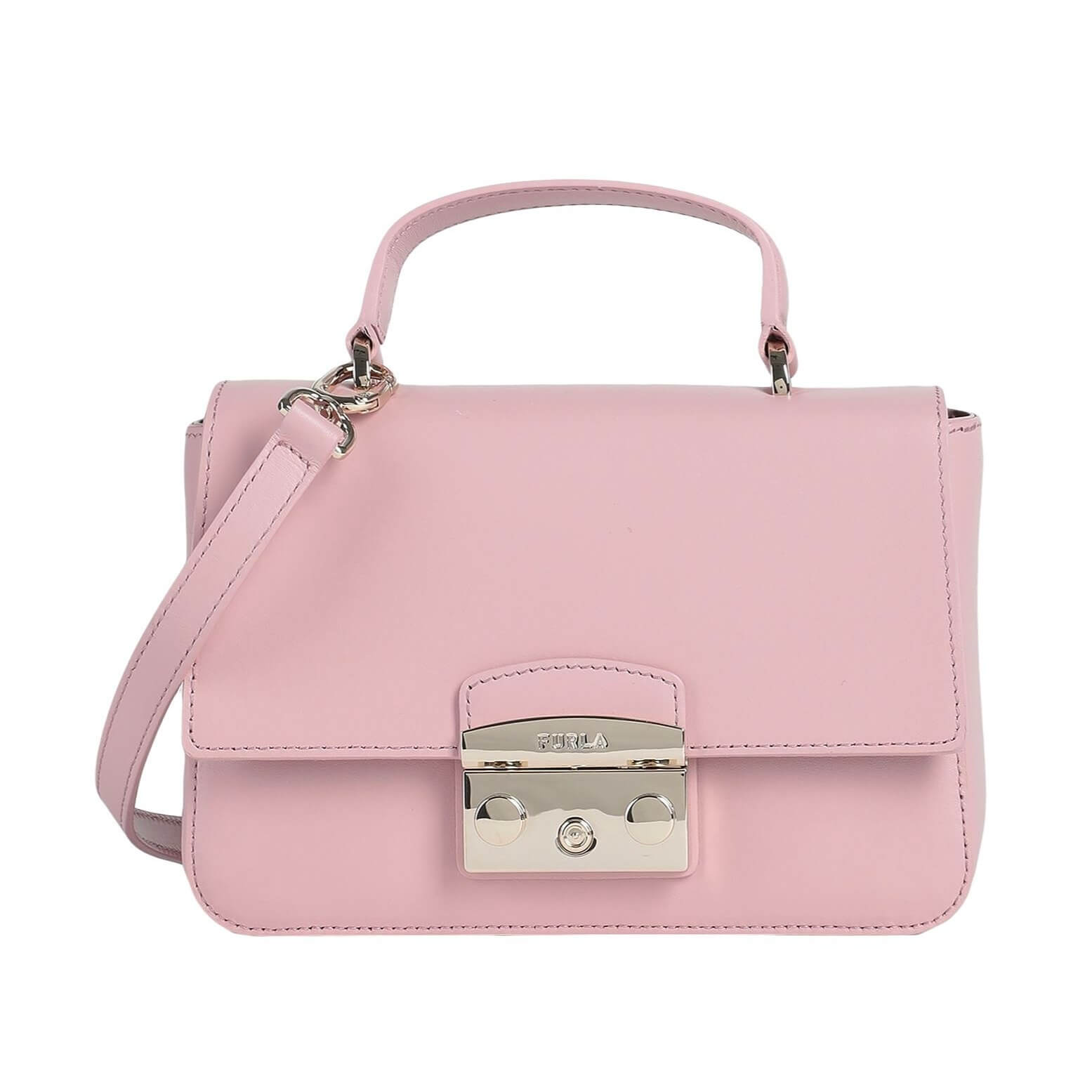 Сумка Furla Metropolis Mini Top Handle, розовый