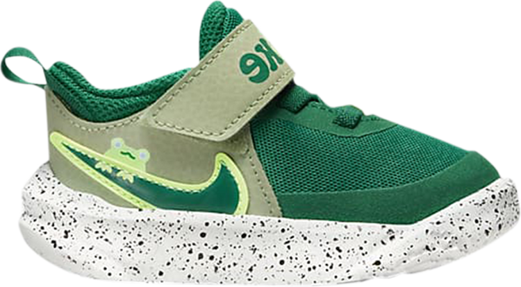 Кроссовки Nike Team Hustle D 10 Lil TD 'Frog', зеленый - фото