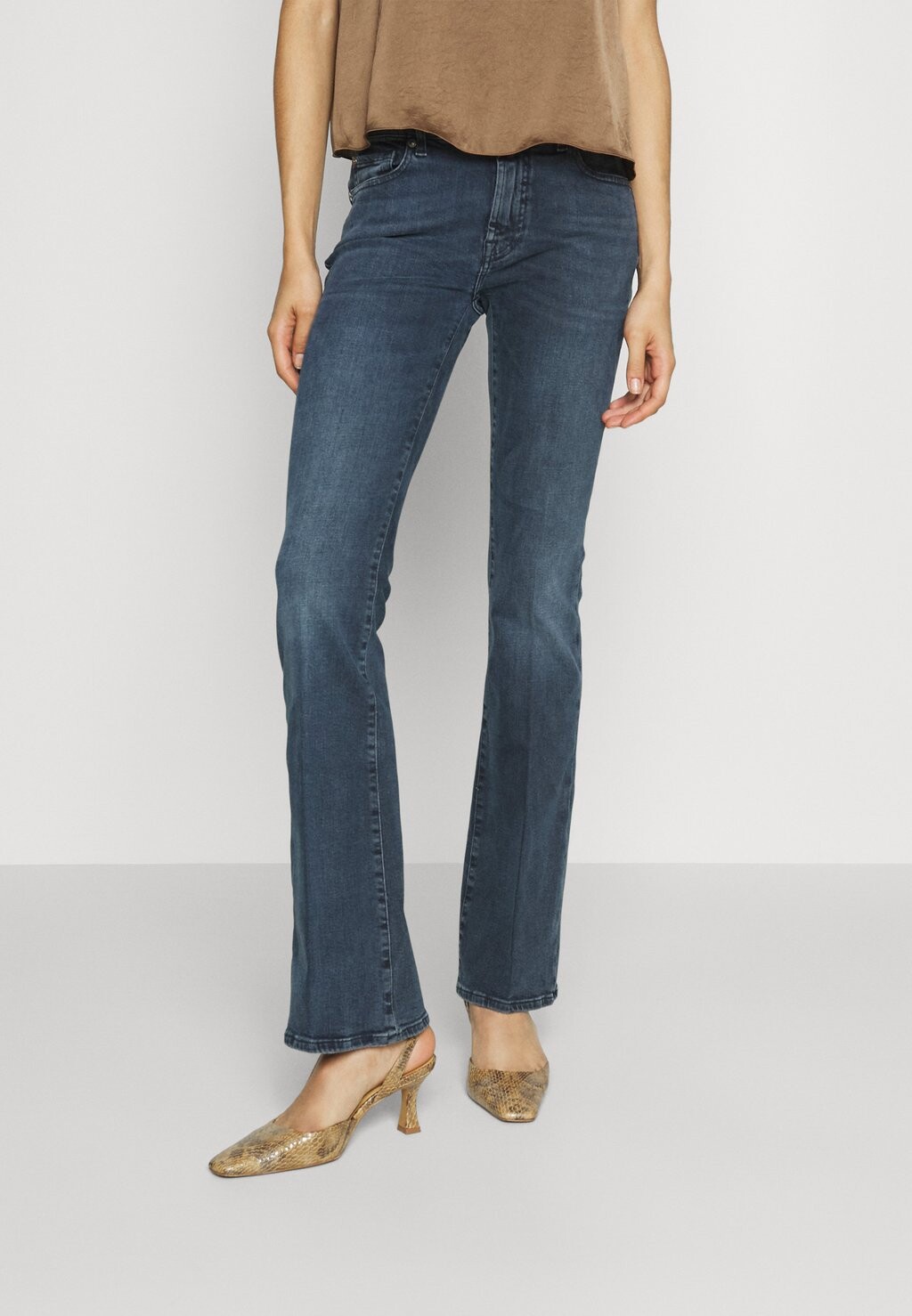 

Джинсы Bootcut 7 for all mankind, темно-синий