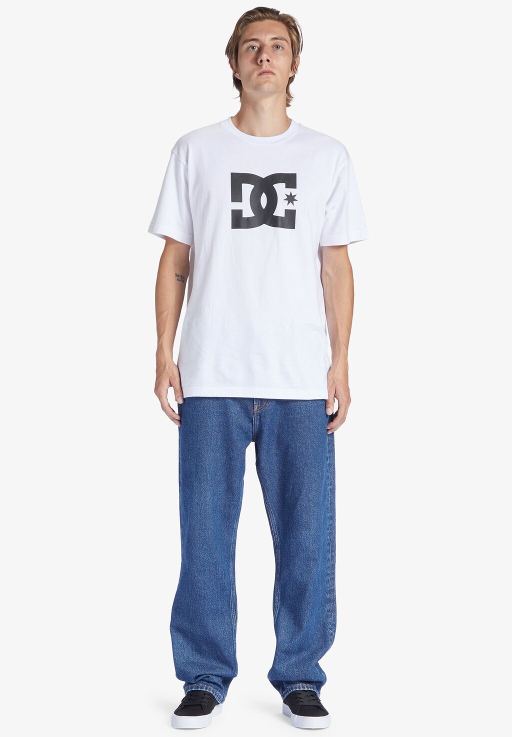 

Джинсы Baggy WORKER DC Shoes, темный индиго