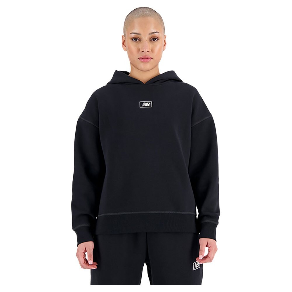 

Худи New Balance Essentials Americana Brushed, черный
