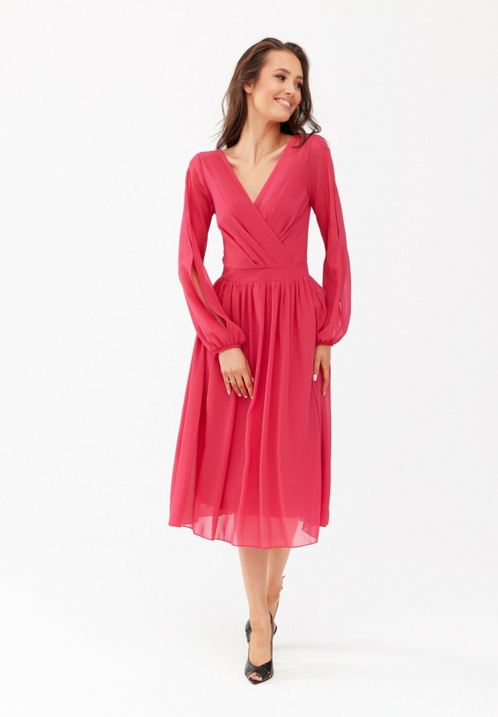 

Летнее платье Roco Fashion, коралловый